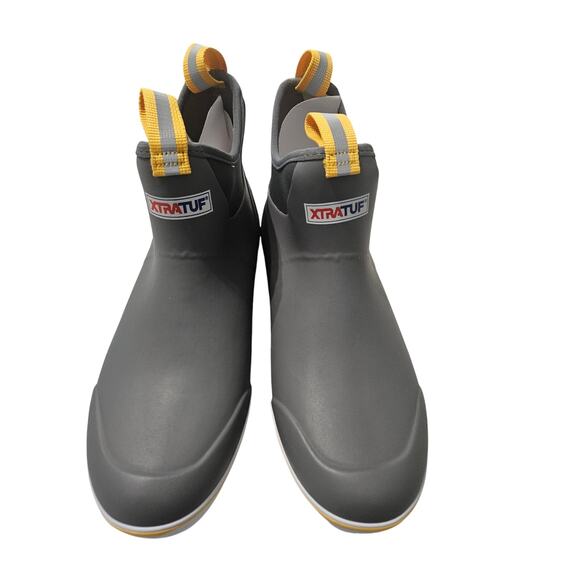 Xtratuf Ankle Deck Boots Gray/Yellow size 10 main image 3